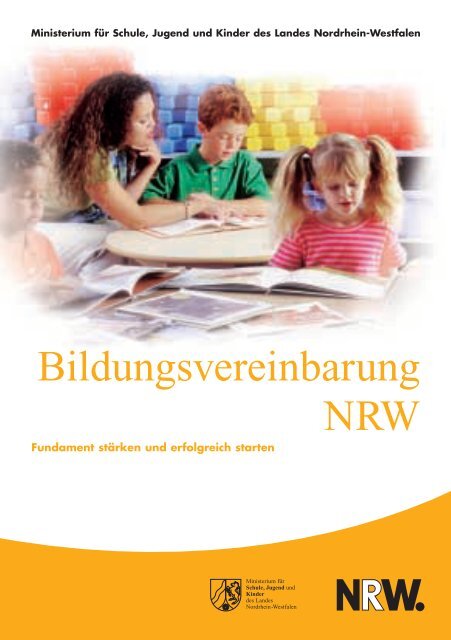 bildungsvereinbarung nrw 2010