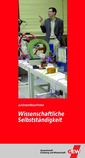 JuniorprofessorInnen - GEW Schleswig-Holstein, Hochschule und ...