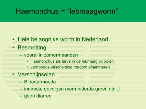 Maagdarmwormen bij schapen: andere aanpak - GCSIX.nl