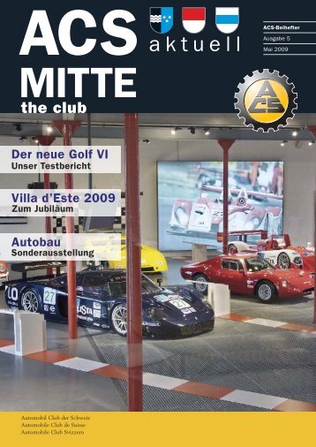 Ausgabe 5 MITTE - ACS Automobil-Club der Schweiz