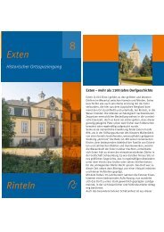 Exten Historischer Ortsspaziergang - Stadt Rinteln