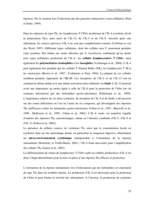 Régulation des populations de Nématodes gastro-intestinaux ...