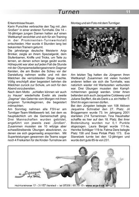 Ausgabe Nov 2012 - FSV Sarstedt eV