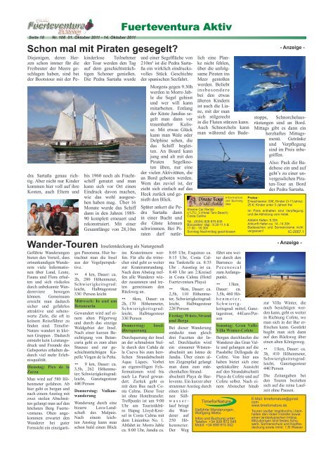Costa Calma - Fuerteventura-Zeitung