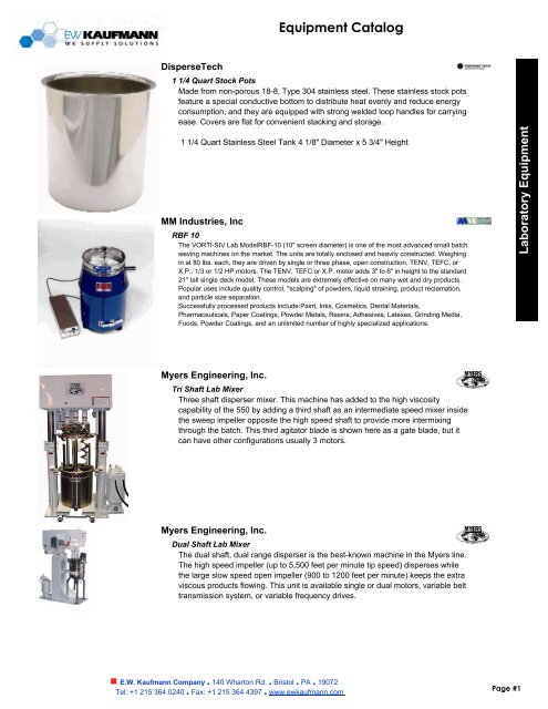 Equipment YOU Need.sdr - PCI Magazine