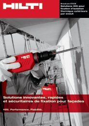 Brochure technique (3.5 Mo) - Hilti