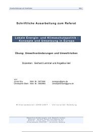 Schriftliche Ausarbeitung zum Referat Lokale Energie- und ...