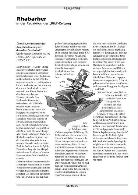 Ausgabe 1/2008 - Gewerkschaft Erziehung und Wissenschaft