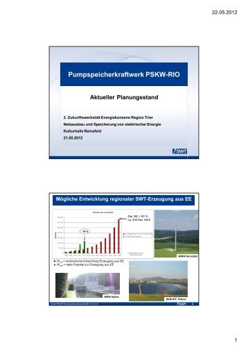 Stadtwerke Trier - Energiekonsens Region Trier