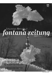 fontana3zeitung - Fontana Passugg