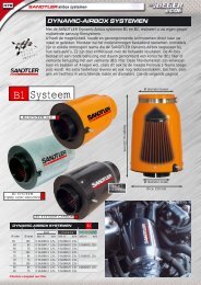 dynamic-airbox systemen