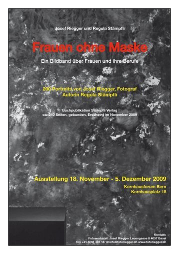 Frauen ohne Maske - Regula Stämpfli