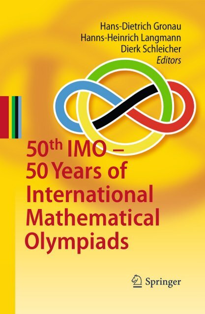 50th IMO – 50 Years of International Mathematical ... - Get a Free Blog