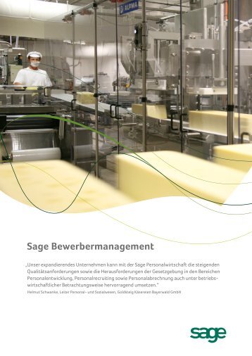 Sage Bewerbermanagement - LTMemory