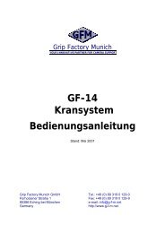 GF-14 Kamerakran Handbuch - G-f-m.net