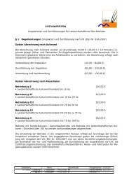 Leistungskatalog Landwirtschaft - GfRS