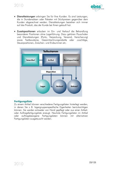 Version 2010 - ABAS Software AG