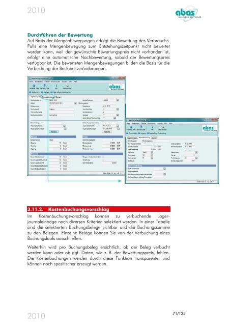 Version 2010 - ABAS Software AG