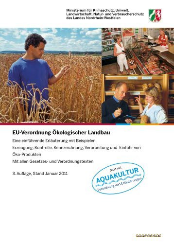 EU-Verordnung Ökologischer Landbau - 3. Auflage, Stand ... - GfRS