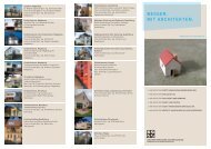 flyer_beispiele_2010.fh11 - Architektenkammer Sachsen-Anhalt