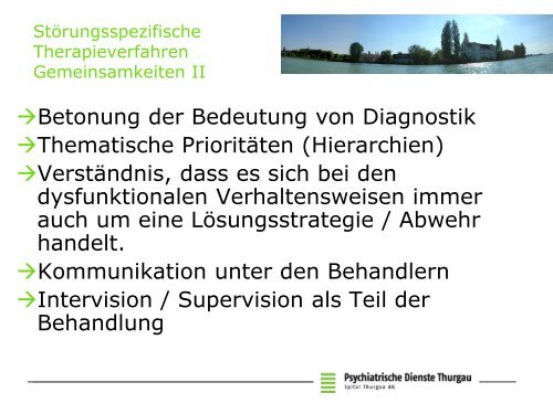 Handout Dr. G. Dammann - Psychiatrische Universitätsklinik Zürich