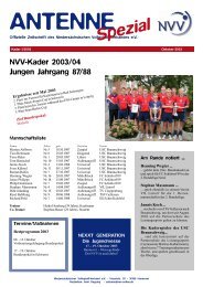 Spezial 08/2003 (Landeskader) - NVV