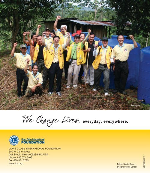 ANNUAL REPORT 2010-2011 - LCIF