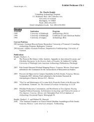 Resume of Charles Knight, Ph - Vermont Public Service Board
