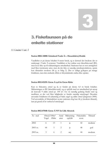 Rapport til Ribe Amt - WaterFrame