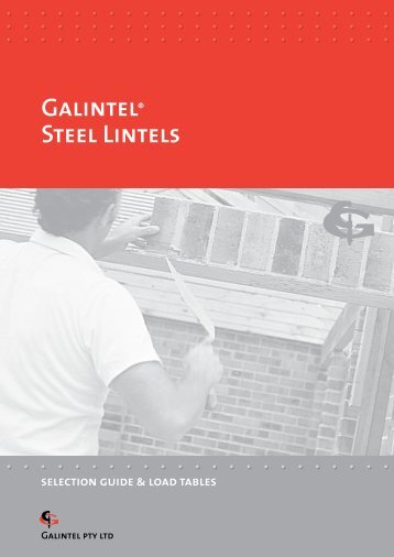 Galintel® Steel Lintels - Graham Group
