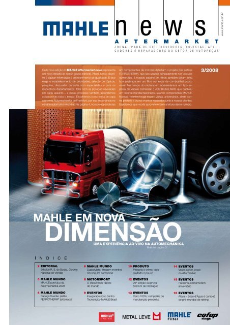 Download MAHLE Aftermarket News 3/2008 - mahle.com