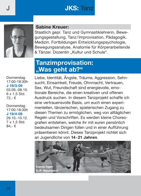 Programmheft 2/2009 - Werkhaus e.V.