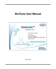 BioTools User Manual