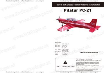 Pilatur PC-21 - Modellbau Lindinger Onlineshop