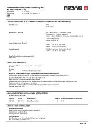 Sicherheitsdatenblatt - GHC Gerling, Holz + Co. Handels GmbH