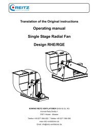 RHE/RGE - REITZ Ventilatoren