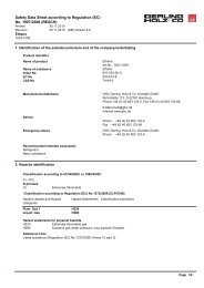 material safety data sheet - GHC Gerling, Holz + Co. Handels GmbH