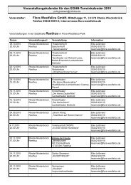 Vorlage Termine Veranstaltungskalender EGHN 2010