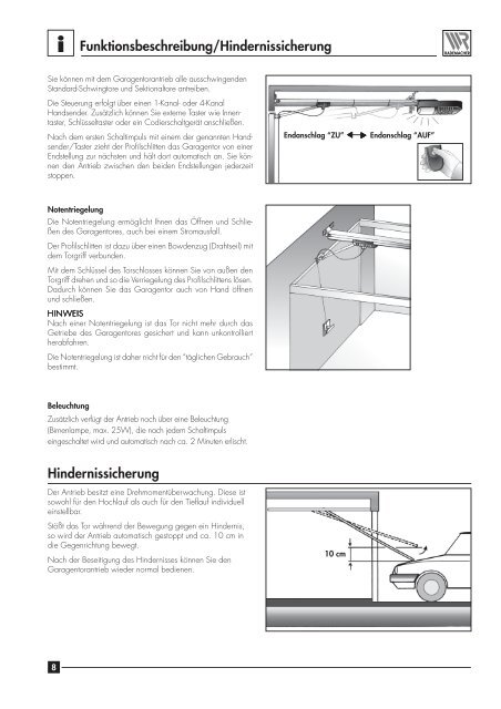 Einbau- und Bedienungsanleitung Rator - Rademacher