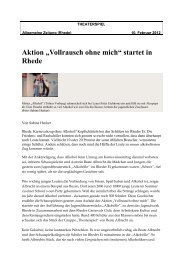Presseartikel - Theaterspiel Beate Albrecht