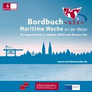 Bordbuch - Maritime Woche