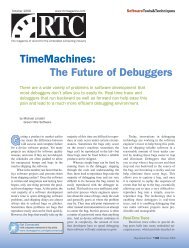 TimeMachines: The Future of Debuggers - Green Hills Software