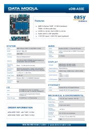 eDM-A55E - Data Modul