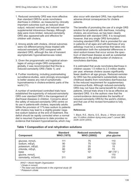 WHO Drug Information Vol. 18, No. 2, 2004 - World Health ...