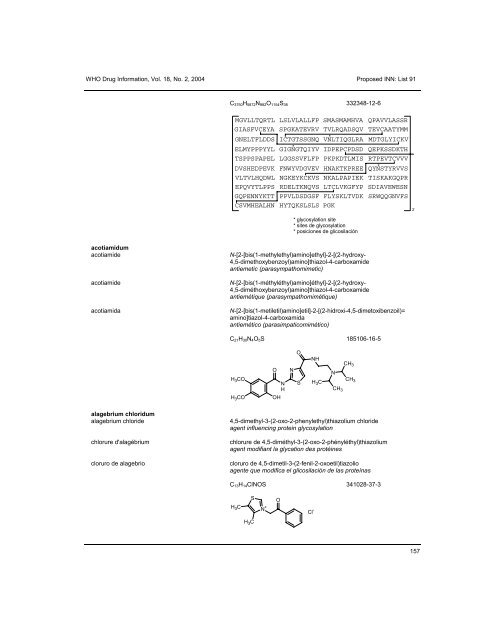 WHO Drug Information Vol. 18, No. 2, 2004 - World Health ...