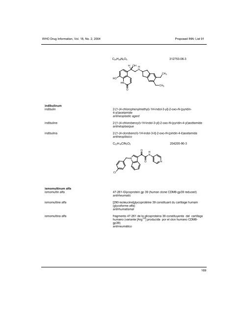 WHO Drug Information Vol. 18, No. 2, 2004 - World Health ...