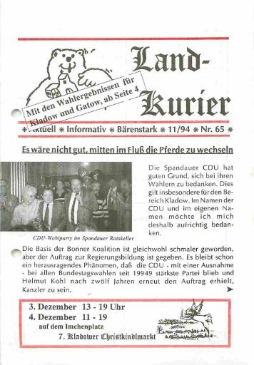 Eantr- - CDU Kladow