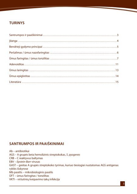 viršutinių kvėpavimo takų infekcijų diagnostika ir gydymas antibiotikais