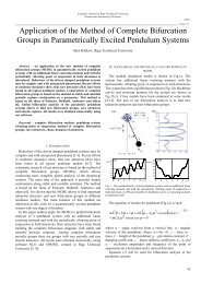 Application of the Method of Complete Bifurcation Groups in ... - ortus