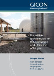 Biogas GICON EN